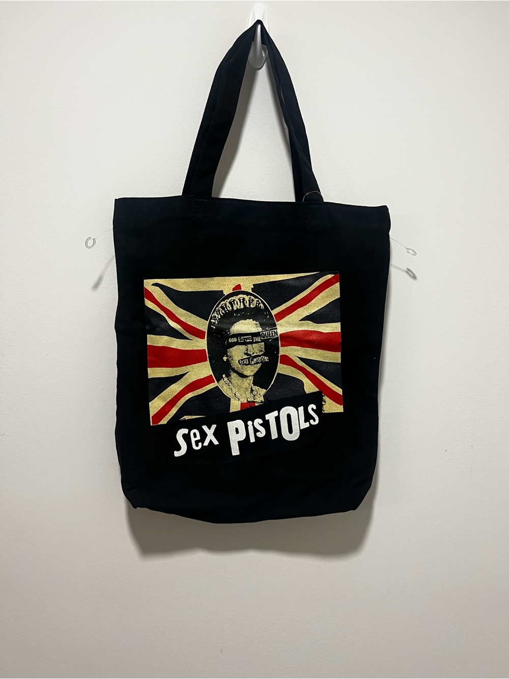 Sex Pistols Black Graphic 2006 Cotton Tote Bag
